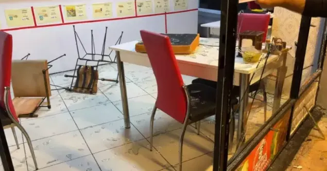 Sabah tehdit ettiler... Akşam gelip saldırdılar...