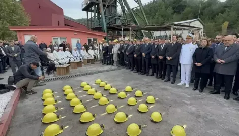 Maden faciasında ölen 43 işçi anıldı...