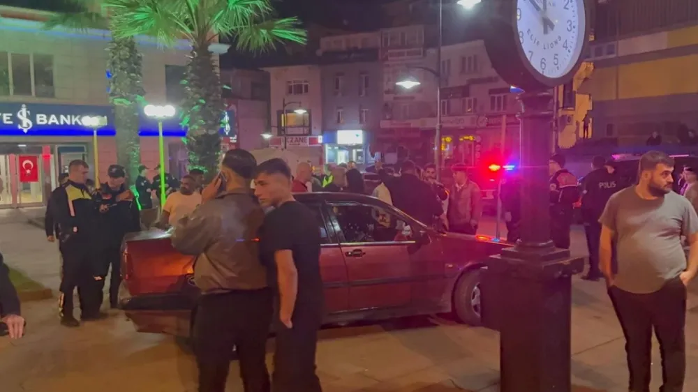 Çarşı merkezinde büyük kavga… Gözaltılar var…
