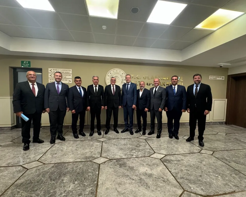 Ulaştırma ve Altyapı Bakanlığı’na ziyaret...