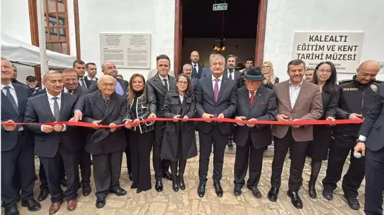 Kalealtı Eğitim ve Kent Tarihi Müzesi açıldı...