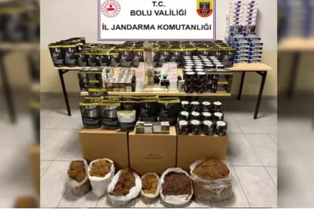Jandarmadan kaçak tütün operasyonu...