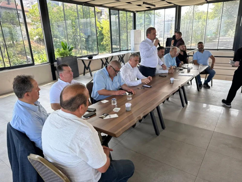 AK Parti Alaplı’da Muhtarlarla Buluştu
