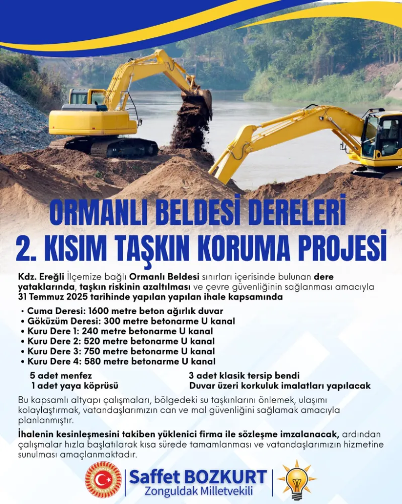 2. KISIM TAŞKIN KORUMA PROJESİ 