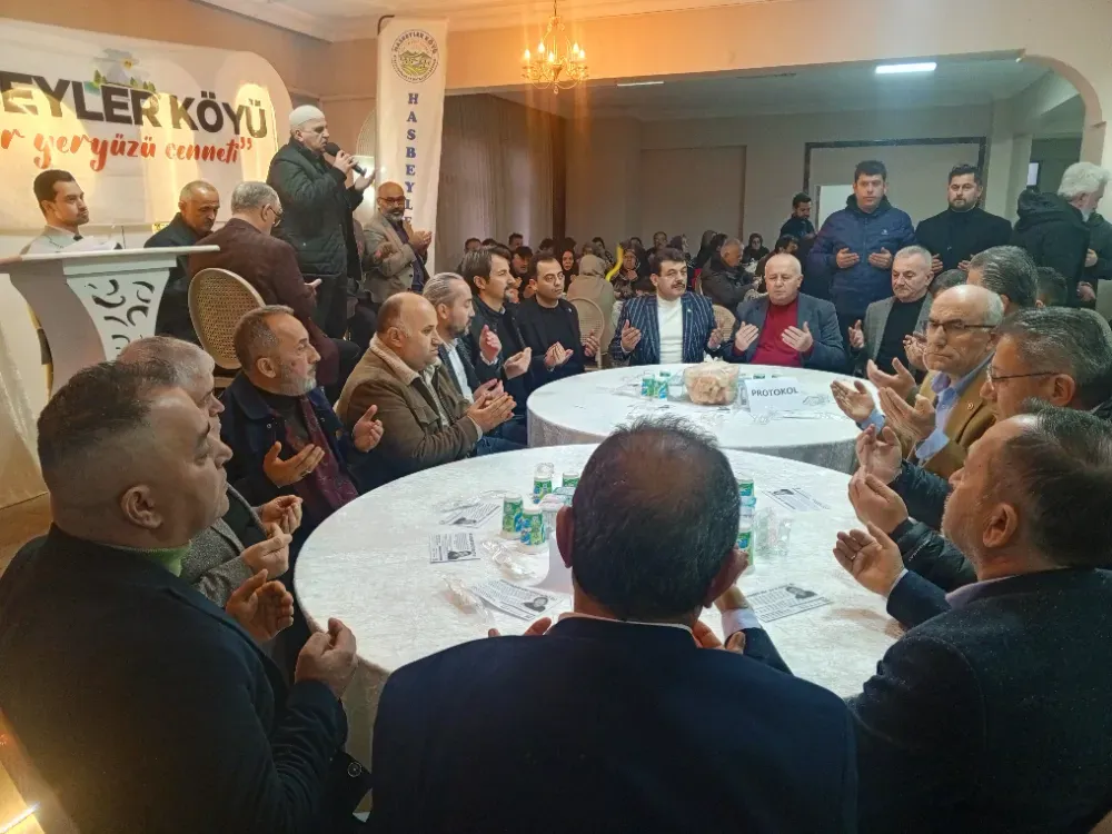 Hasbeyler Köyü İftar Sofrasında Buluştu
