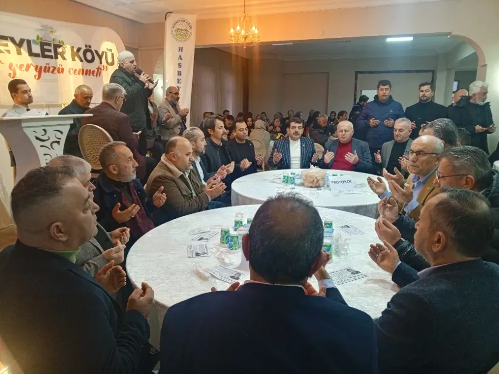 Hasbeyler Köyü İftar Sofrasında Buluştu