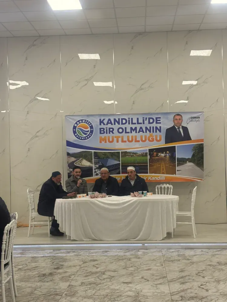 Kandilli’de İftar Sofrasında Bütünleşen Yürekler: Başkan Çakmakoğlu Halkla Bir Arada
